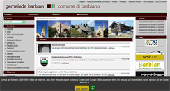 Desktop Screenshot of barbiano.eu